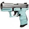 Walther P22 Q Angel 22 Long Rifle 3.42in Blue/Black/Nickel Pistol - 10+1 Rounds - Angle Blue/Nickel/Black