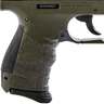 Walther P22 Q Military 22 Long Rifle 3.42in Black/OD Green Pistol - 10+1 Rounds - Green