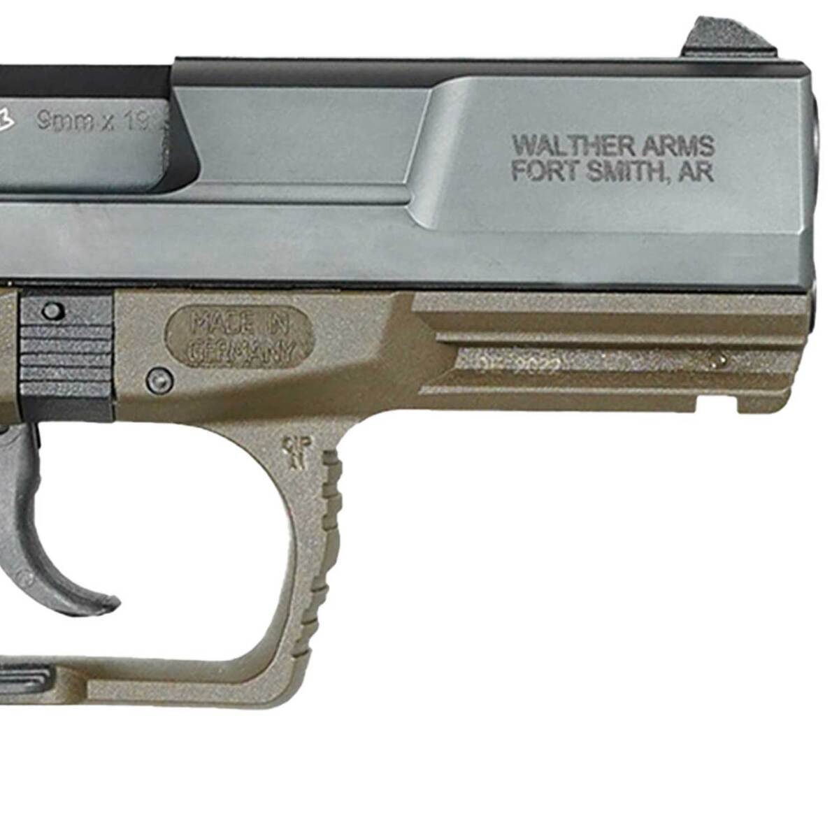 Walther P99 AS Final Edition 9mm Luger 4in OD Green Pistol - 15+1 Rounds - Green Walther P99 AS Final Edition 9mm Luger 4in OD Green Pistol - 15+1 Rounds - Green