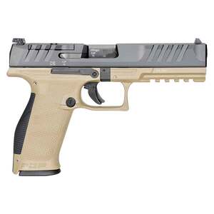 Walther PDP 9mm Luger 5in Matte Black/Tan Pistol - 18+1 Rounds