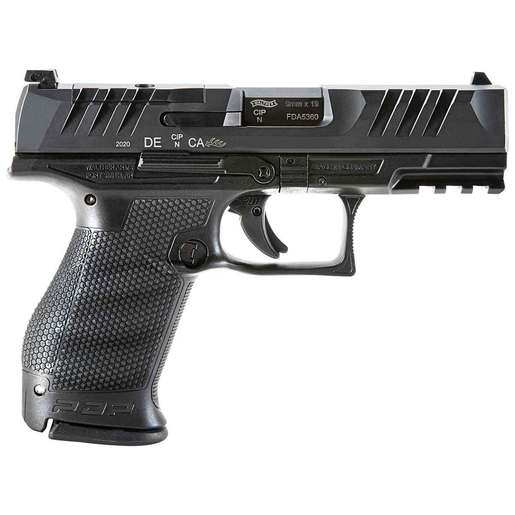 Walther PDP Compact Optics Ready 9mm Luger 4in Black Pistol - 15+1 Rounds - Black Compact image