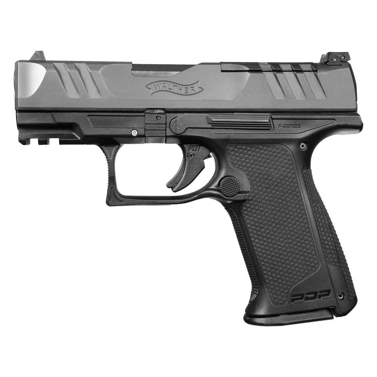 Walther PDP F-Series 9mm Luger 3.5in Black Pistol - 15+1 Rounds - Black Walther PDP F-Series 9mm Luger 3.5in Black Pistol - 15+1 Rounds - Black