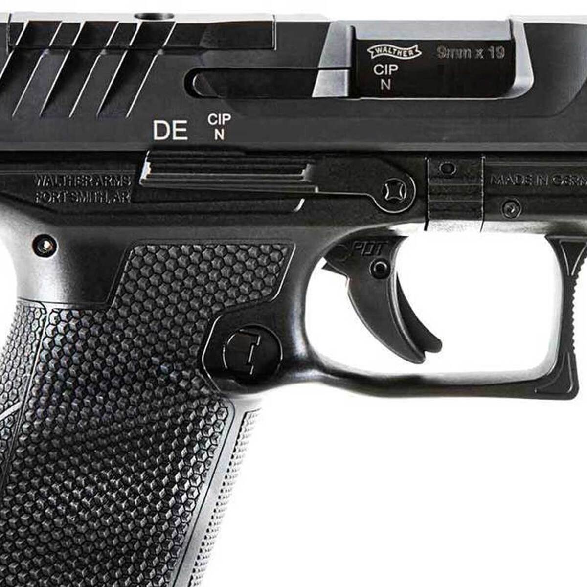 Walther PDP Optics Ready 9mm Luger 4in Black Pistol - 18+1 Rounds - Black Walther PDP Optics Ready 9mm Luger 4in Black Pistol - 18+1 Rounds - Black