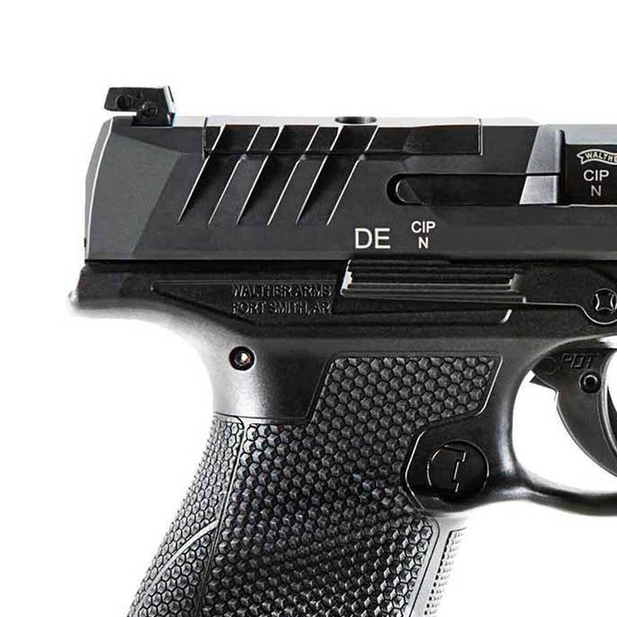 Walther PDP Optics Ready 9mm Luger 4in Black Pistol - 18+1 Rounds - Black Walther PDP Optics Ready 9mm Luger 4in Black Pistol - 18+1 Rounds - Black