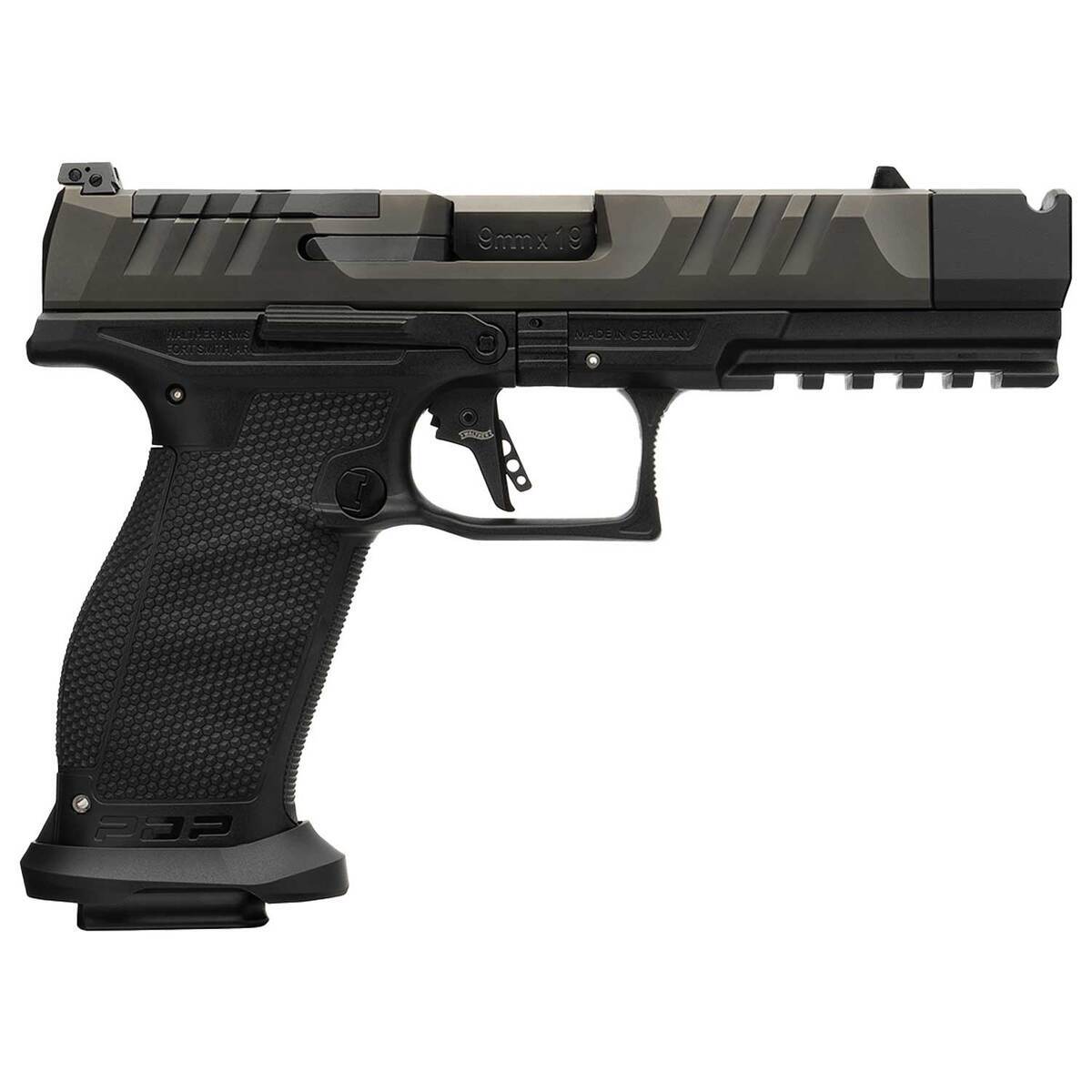 Walther PDP Pro-X Full Size 9mm Luger 4.6in Black Pistol - 20+1 Rounds ...