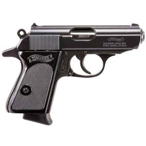Walther PPK 380 Auto (ACP) 3.3in Black Pistol - 6+1 Rounds