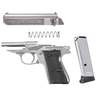 Walther PPK Stainless/Black 380 Auto (ACP) 3.3in Pistol - 6+1 Rounds - Black/Stainless