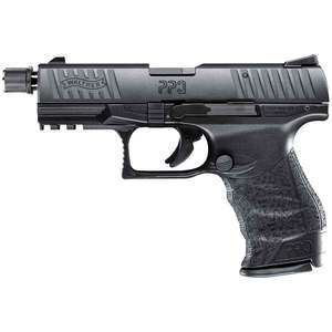 Walther PPQ M2 SD Tactical 22 Long Rifle 4in Matte Black Tenifer Pistol - 10+1 Rounds