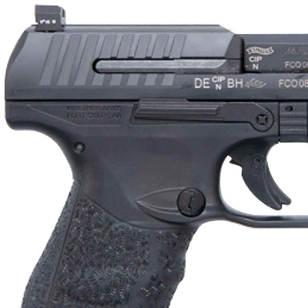 Walther PPQ 45 With XS Night Sights 45 Auto (ACP) 4.25in Black Pistol - 12+1 Rounds - Black Walther PPQ 45 With XS Night Sights 45 Auto (ACP) 4.25in Black Pistol - 12+1 Rounds - Black