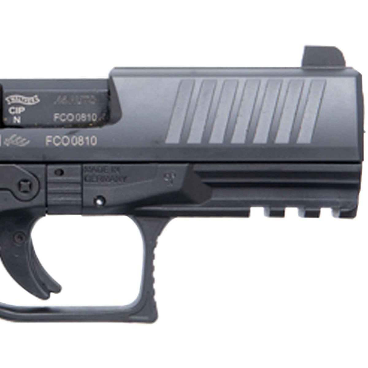 Walther PPQ 45 With XS Night Sights 45 Auto (ACP) 4.25in Black Pistol - 12+1 Rounds - Black Walther PPQ 45 With XS Night Sights 45 Auto (ACP) 4.25in Black Pistol - 12+1 Rounds - Black
