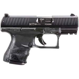 Walther PPQ Sub-Compact 9mm Luger 3.5in Black Pistol - 15+1 Rounds