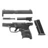 Walther PPS M2 9mm Luger 3.18in Black Pistol - 7+1 Rounds - Black