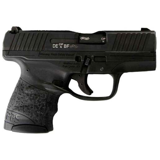 Walther PPS M2 LE 9mm Luger 3.18in Black Pistol - 7+1 Rounds - Black image