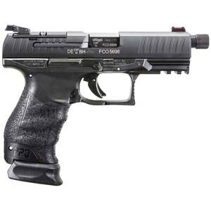 Walther Q4 Tac M1 Threaded Barrel 9mm Luger 4.6in Black Pistol - 17+1 Rounds