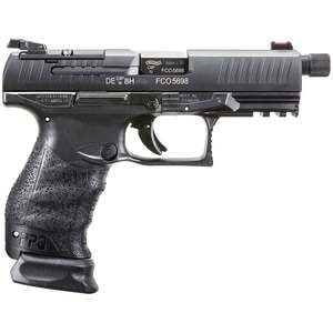 Walther Q4 Tac M2 With Threaded Barrel 9mm Luger 4.6in Black Pistol - 15+1 Rounds