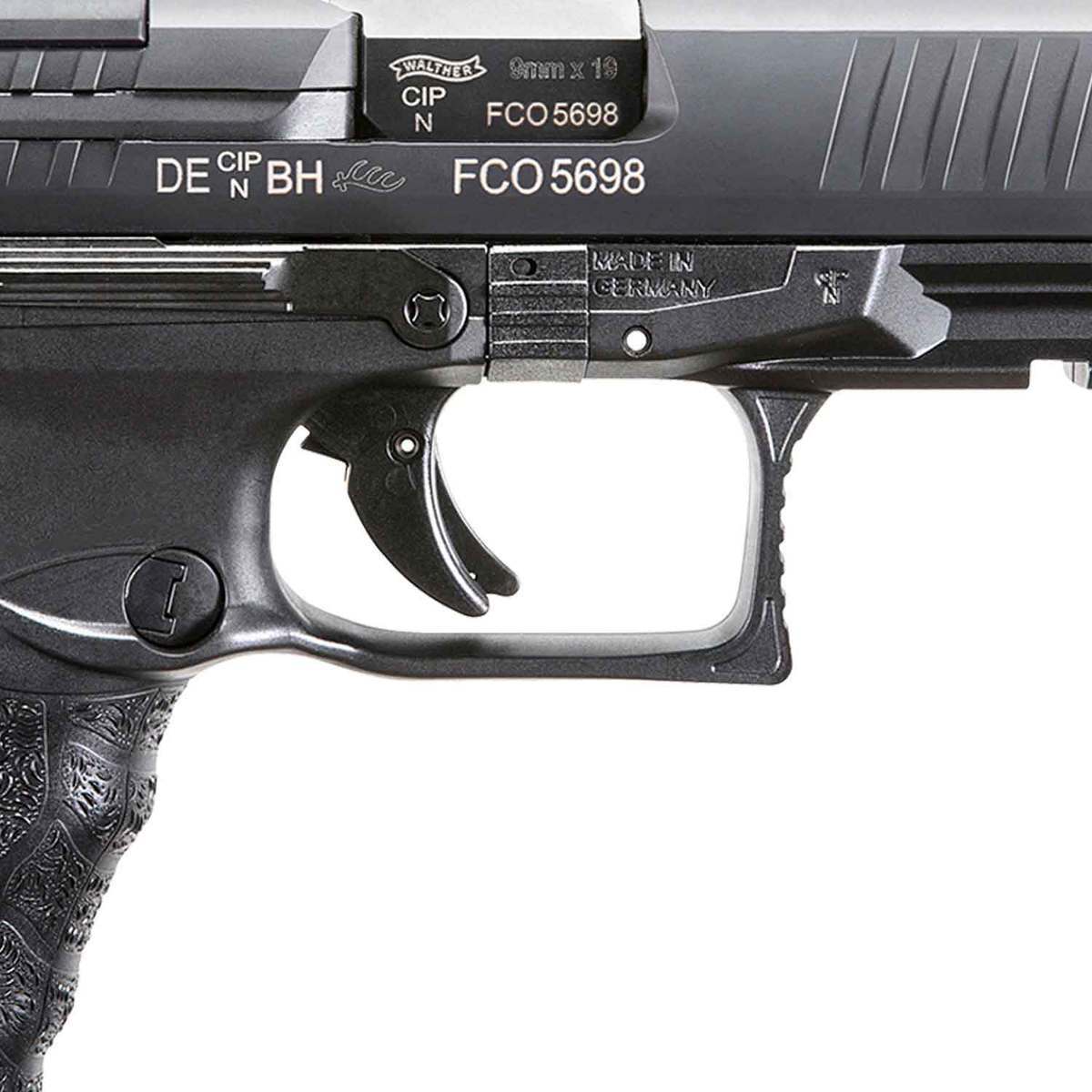 Walther Q4 Tac M2 With Threaded Barrel 9mm Luger 4.6in Black Pistol - 15+1 Rounds - Black Walther Q4 Tac M2 With Threaded Barrel 9mm Luger 4.6in Black Pistol - 15+1 Rounds - Black