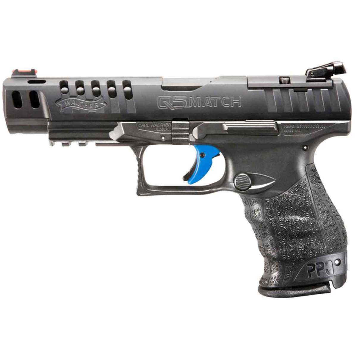Walther Q5 Match 9mm Luger 5in Black Pistol - 10+1 Rounds - Black Walther Q5 Match 9mm Luger 5in Black Pistol - 10+1 Rounds - Black