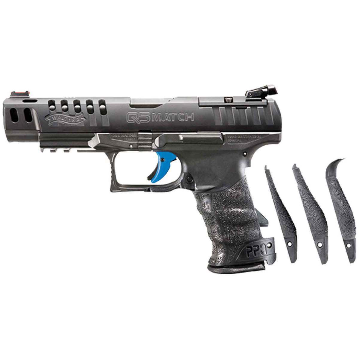 Walther Q5 Match M1 9mm Luger 5in Black Pistol - 15+1 Rounds - Black Walther Q5 Match M1 9mm Luger 5in Black Pistol - 15+1 Rounds - Black