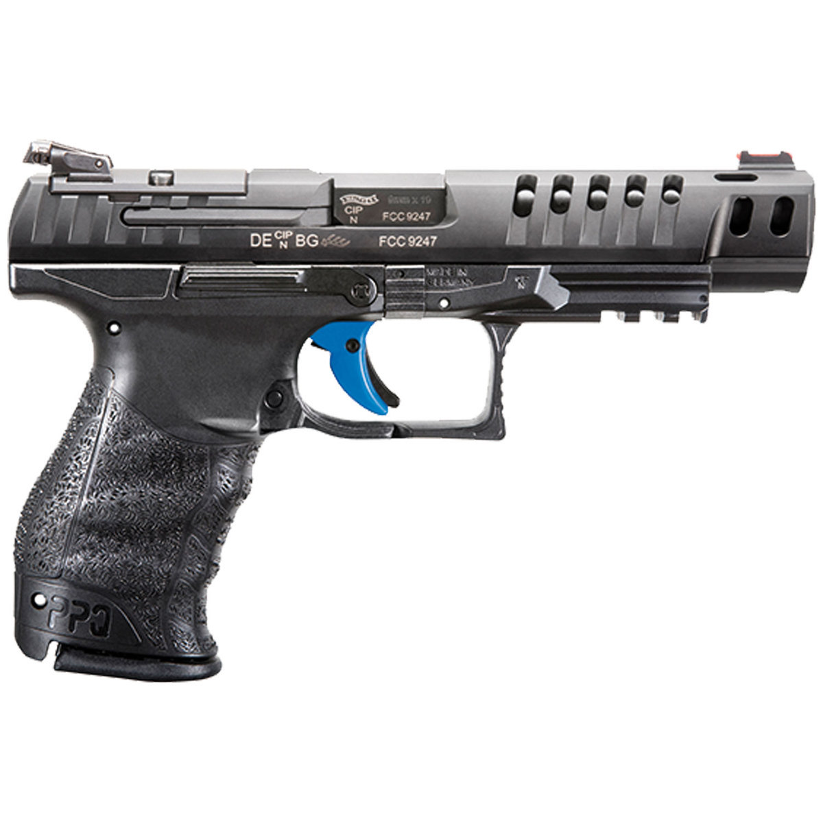 Walther Q5 Match M1 9mm Luger 5in Black Pistol - 15+1 Rounds - Black Walther Q5 Match M1 9mm Luger 5in Black Pistol - 15+1 Rounds - Black