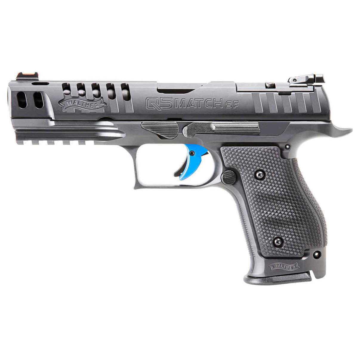 Walther Q5 Match Steel Frame 9mm Luger 5in Black Pistol - 15+1 Rounds Walther Q5 Match Steel Frame 9mm Luger 5in Black Pistol - 15+1 Rounds