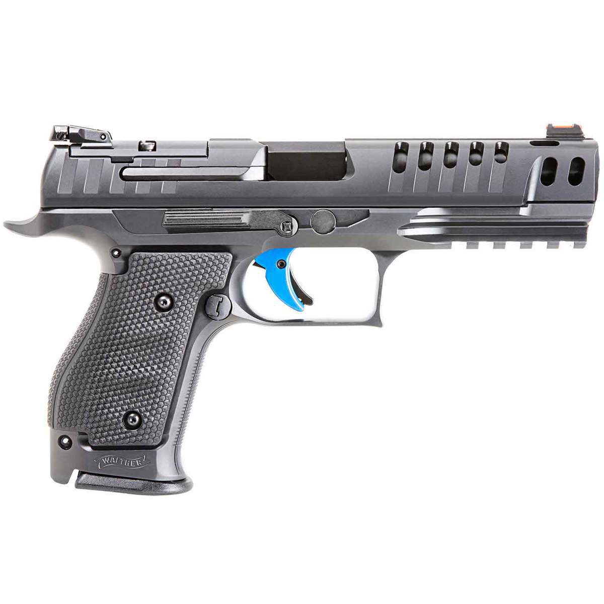 Walther Q5 Match Steel Frame 9mm Luger 5in Black Pistol - 15+1 Rounds - Black Walther Q5 Match Steel Frame 9mm Luger 5in Black Pistol - 15+1 Rounds - Black