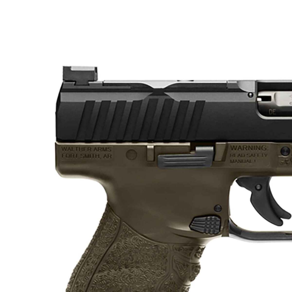 Walther WMP Military 22 WMR (22 Mag) 4.5in Black Polymer Pistol - 15+1 Rounds - OD Green Walther WMP Military 22 WMR (22 Mag) 4.5in Black Polymer Pistol - 15+1 Rounds - OD Green