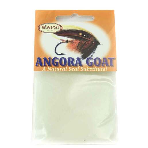 Wapsi Angora Goat Dubbing - White