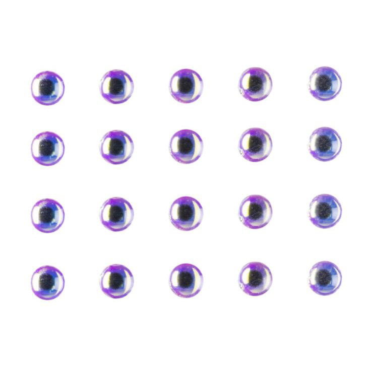 Wapsi Holo Dome Eyes - Chartreuse 1/8 in Wapsi Holo Dome Eyes - Chartreuse 1/8 in