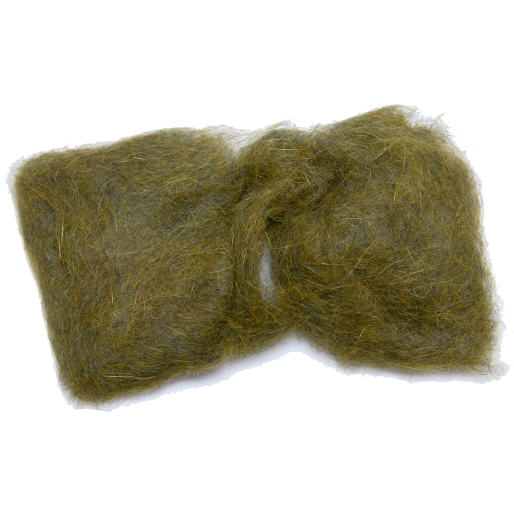 Wapsi Rabbit Dubbing - Dark Olive Wapsi Rabbit Dubbing - Dark Olive