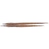 Wapsi Ringneck Pheasant Tail Feather - Bleached Ginger, 1 pair - Bleached Ginger