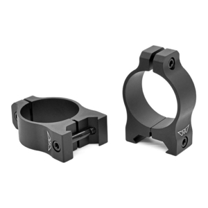 Warne Vapor 30mm Low Rings - Matte Black