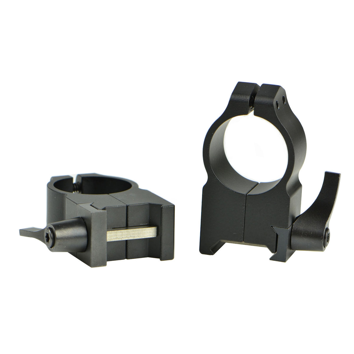 Warne 1in Quick Detach Rings - Super High Warne 1in Quick Detach Rings - Super High