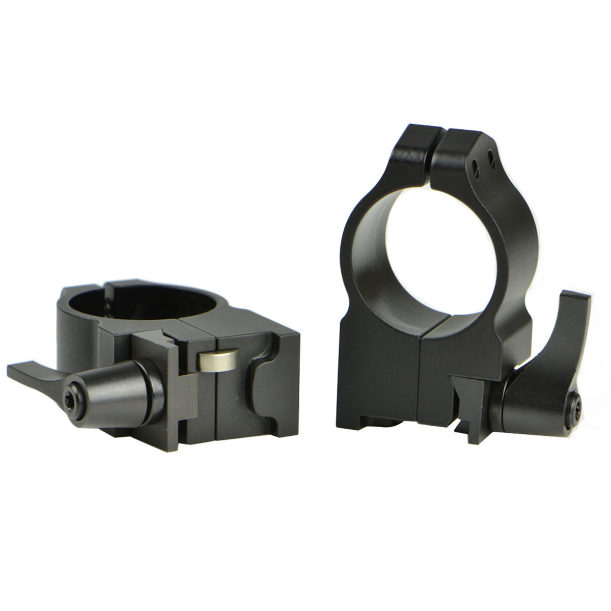 Warne 1in Ruger Quick Detach Rings - High Warne 1in Ruger Quick Detach Rings - High