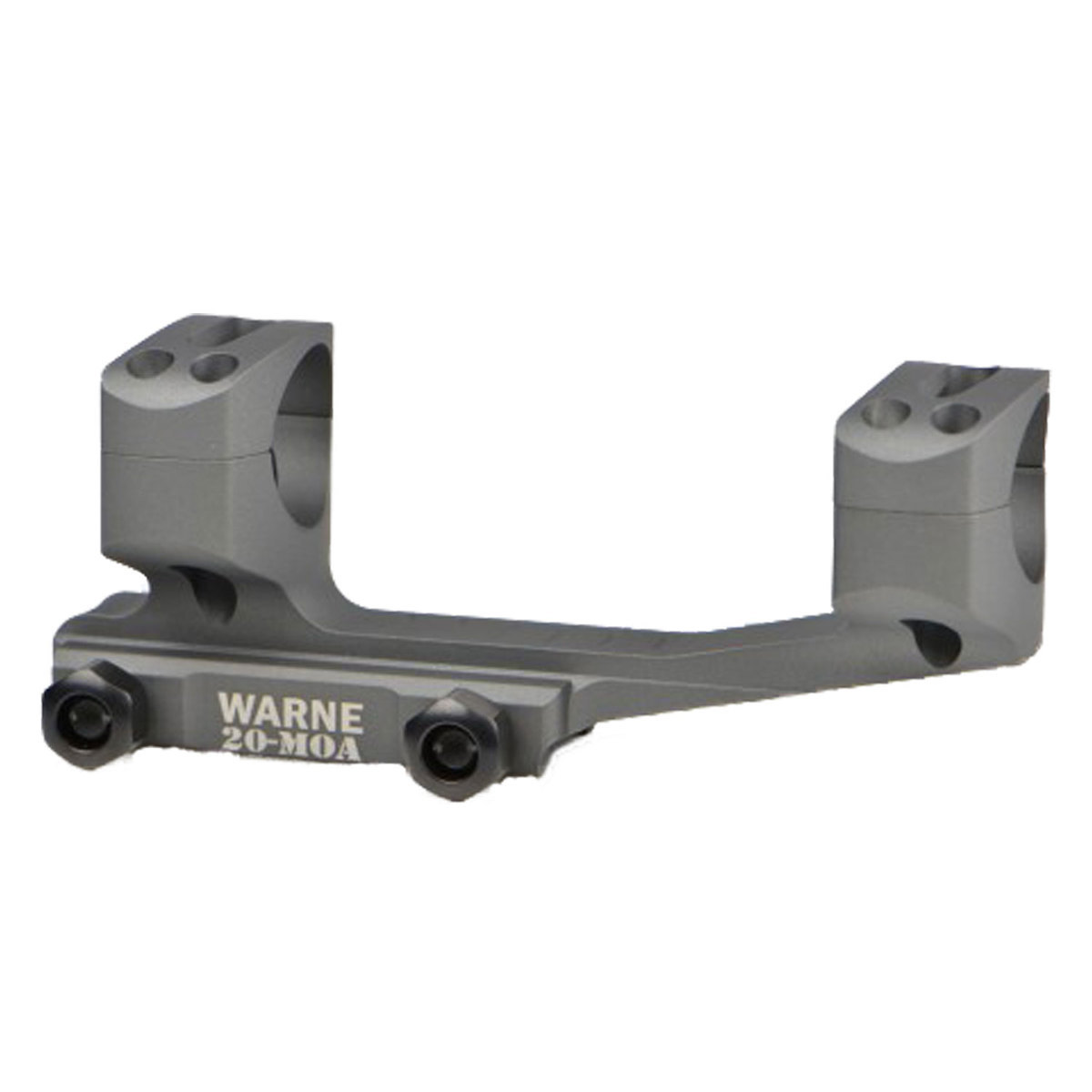Warne 20MOA Extended Skeletonized 30mm MSR Mount - Black Warne 20MOA Extended Skeletonized 30mm MSR Mount - Black