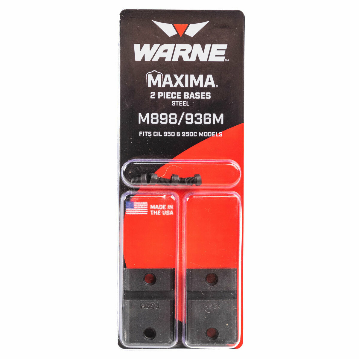 Warne Maxima CIL 950 & 950C Black Base - 2 Piece - Black Warne Maxima CIL 950 & 950C Black Base - 2 Piece - Black