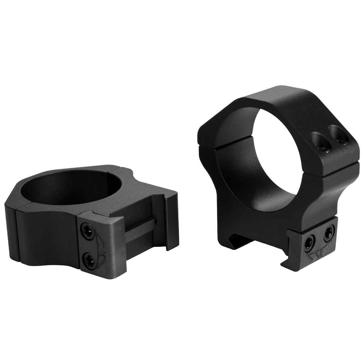 Warne Maxima Horizontal 1in High Rings - Matte Warne Maxima Horizontal 1in High Rings - Matte