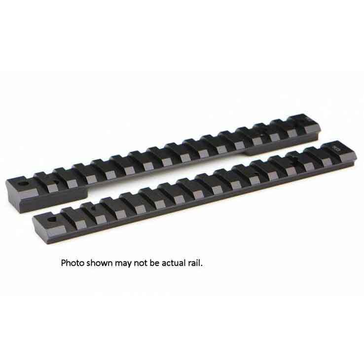 Warne Savage Round Receiver Short Action Rail - Black Warne Savage Round Receiver Short Action Rail - Black
