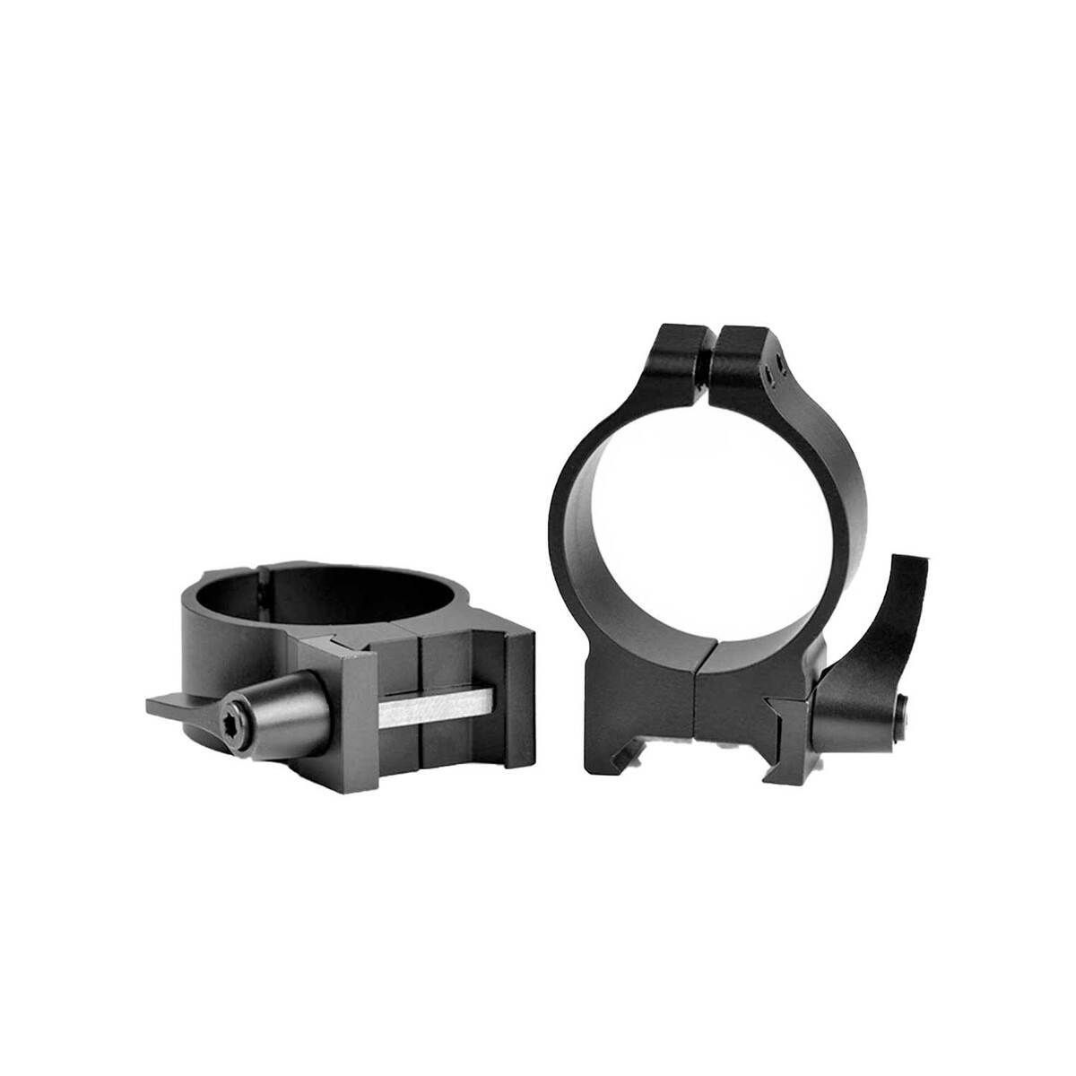 Warne QD 34mm Med Matte Rings - Black Warne QD 34mm Med Matte Rings - Black