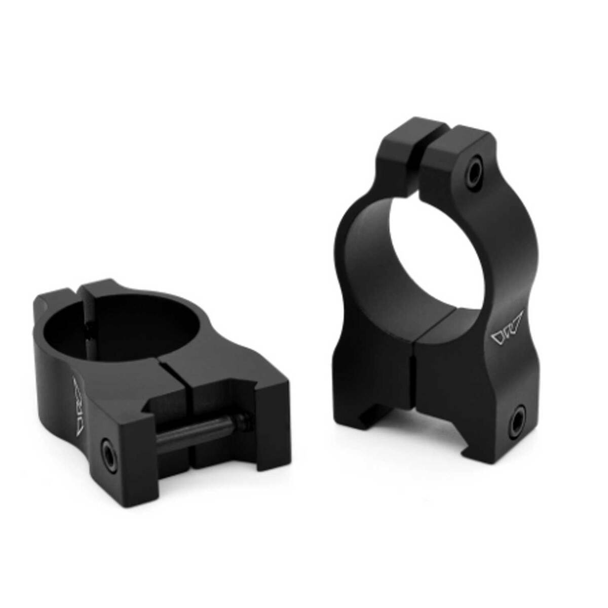 Warne Vapor 1in High Scope Ring - Matte Black - Black Warne Vapor 1in High Scope Ring - Matte Black - Black