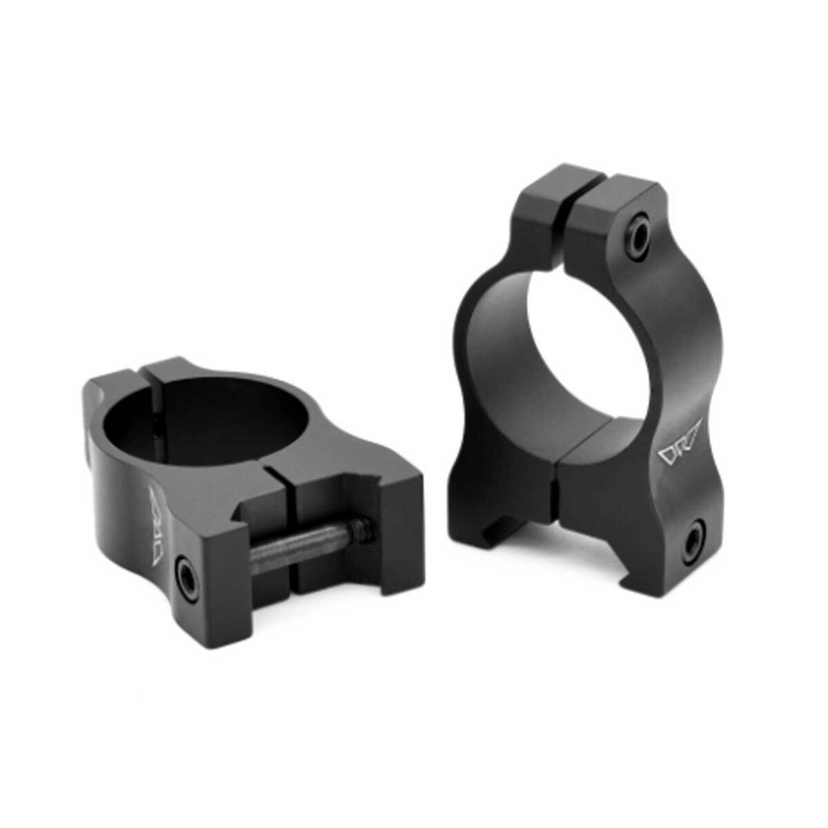 Warne Vapor 1in Med Scope Rings - Matte Black - Black Warne Vapor 1in Med Scope Rings - Matte Black - Black