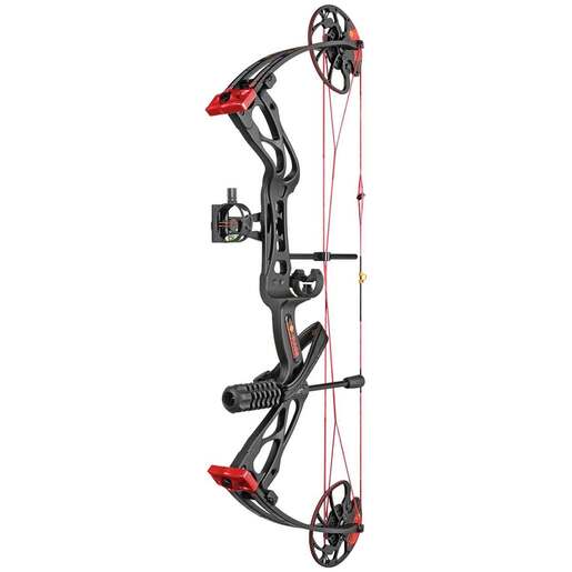 Warrior River Courage 20-70lbs Right Hand Black Compound Bow – Black