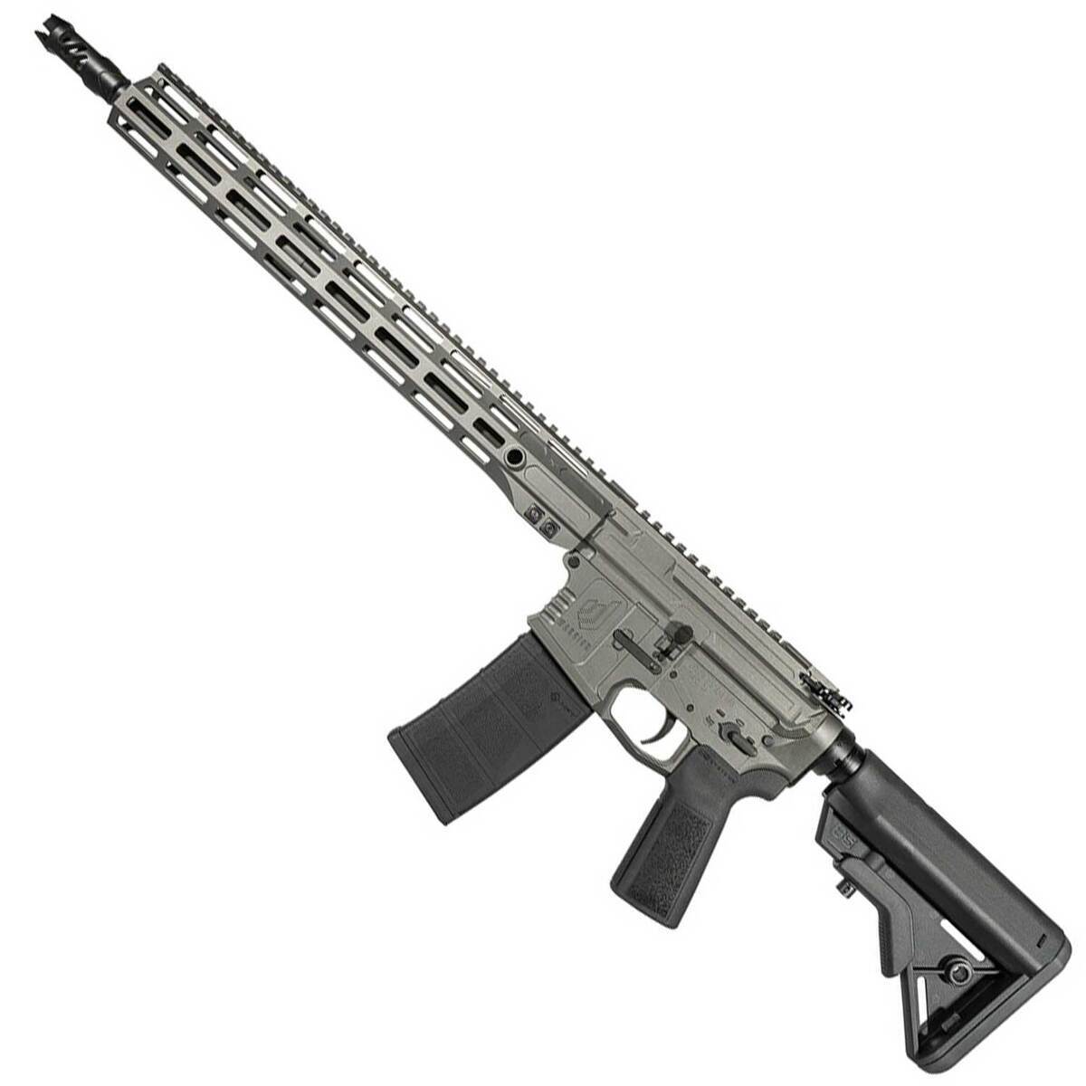 5 Rifles Warrior Warrior Systems USA WSM15 Series 5.56mm NATO Tungsten Gray Semi ...