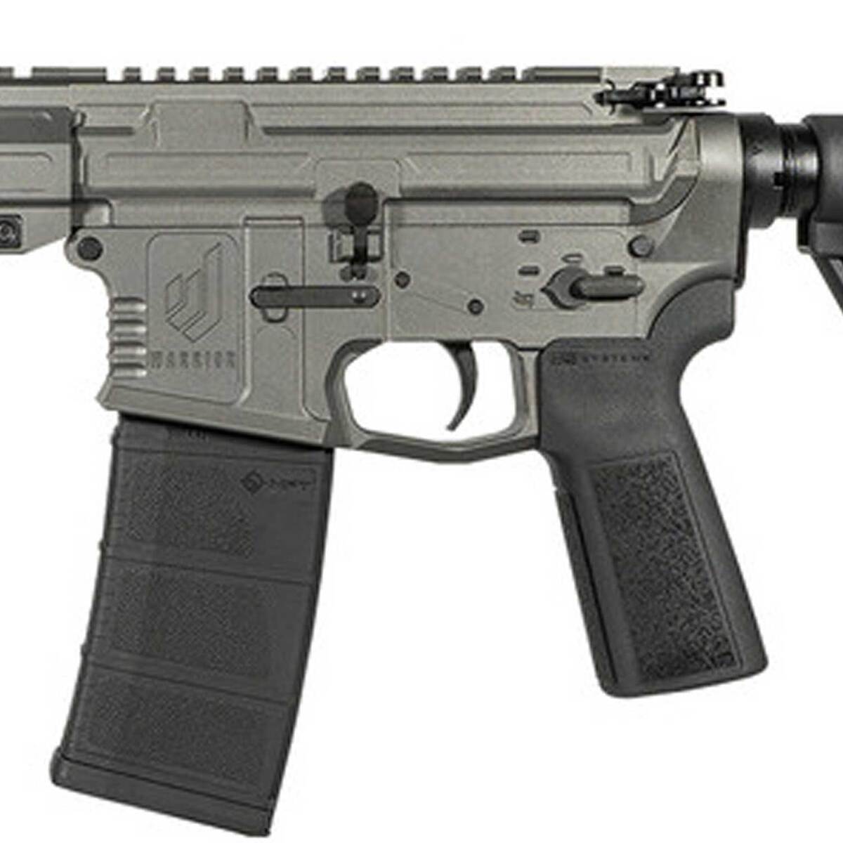 5 Rifles Warrior Warrior Systems USA WSM15 Series 5.56mm NATO Tungsten Gray Semi ...