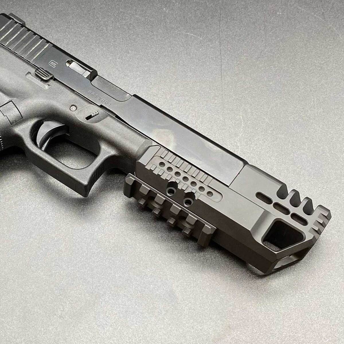 Wasatch Arms Glock 17 Gen5 Compensator - Black Wasatch Arms Glock 17 Gen5 Compensator - Black
