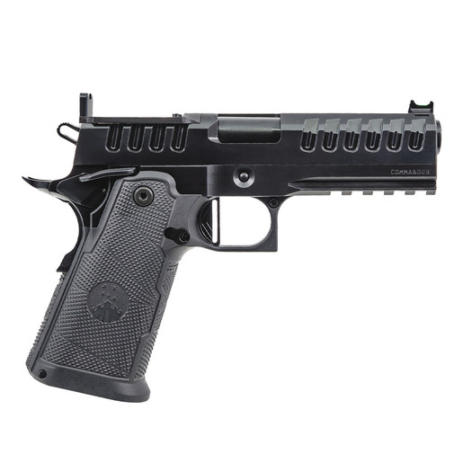 Watchtower Apache Commander Double Stack 9mm Luger 4.25in Black Pistol - 15+1 Rounds - Black Commander