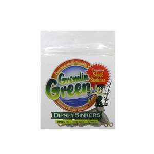 Water Gremlin Gremlin Green Premium Steel Dipsey Swivel Sinker