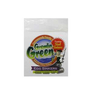 Water Gremlin Gremlin Green Premium Steel Egg Sinker
