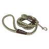 Water & Woods Braided Rope Snap Dog Leash - Green/White - 6ft - Green/White