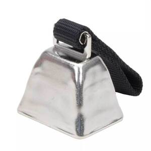 Water & Woods Nickle Cow Bell For Dogs