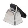 Water & Woods Nickle Cow Bell For Dogs - Silver